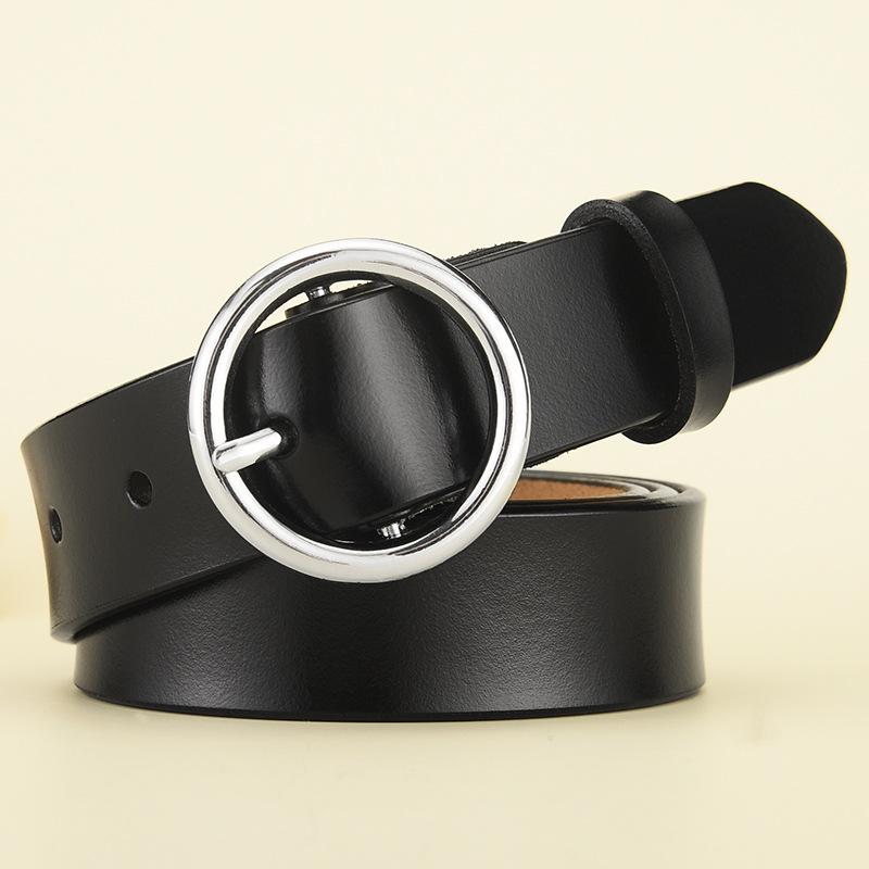 Belts & Bags | Oval Ring Leather Belt  –  Womens Accessories Belts & Bags