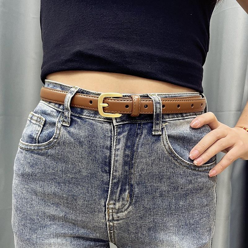 Belts & Bags | Skinny Leather Belt  –  Womens Accessories Belts & Bags