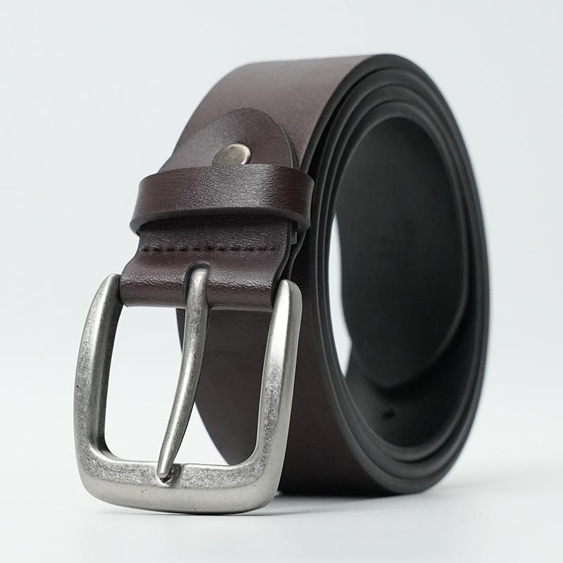 Belts | Burnished Leather Belt  –  Mens Accessories Belts