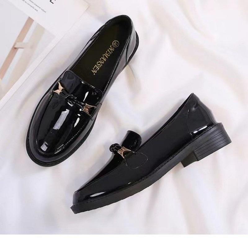 Flats & Loafers | Hardware Loafer Flat  –  Womens Flats & Loafers Black