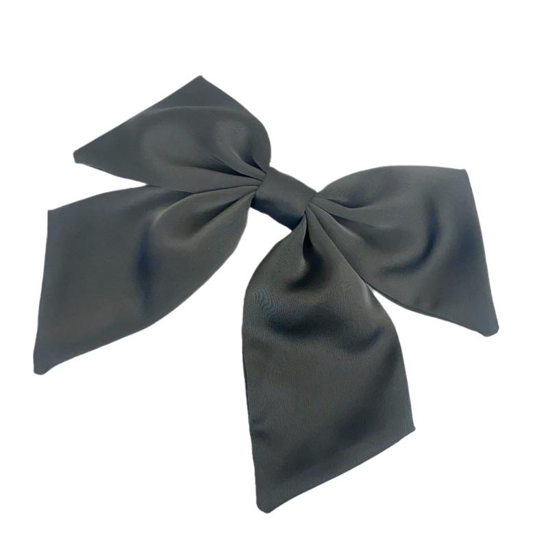 Hair Accessories | Drapey Bow Clip  –  Womens Accessories Black