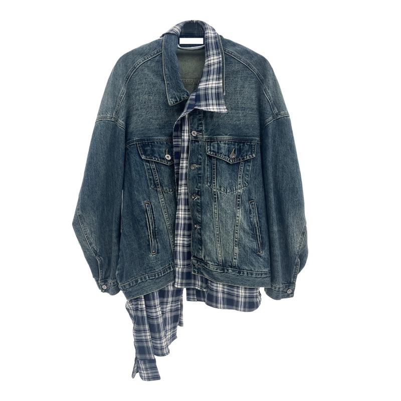 Jackets | Denim Trucker Jacket  –  Mens Clothing Brilliant Blue