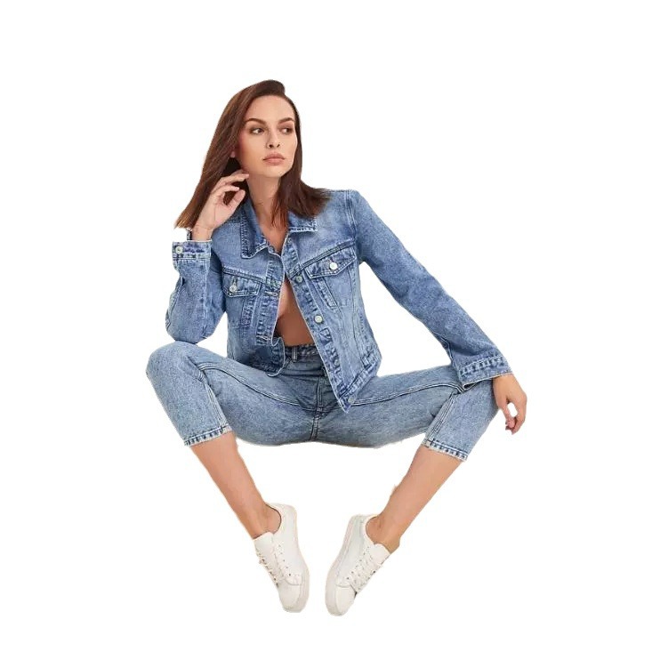 Jackets & Vests | Super Cropped Denim Jacket  –  Womens Clothing Jackets & Vests