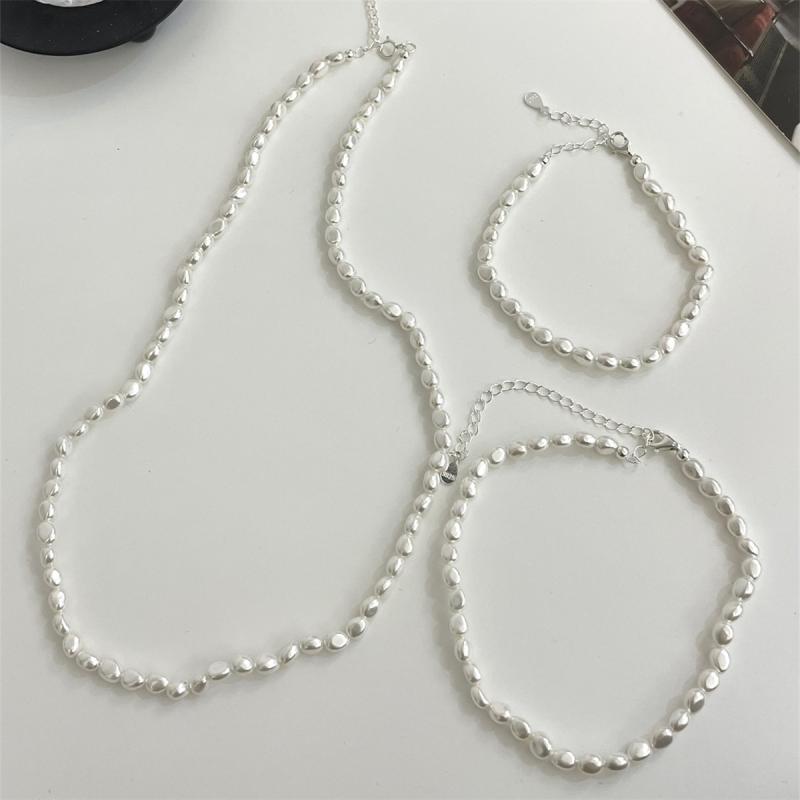 Jewelry | Faux Pearl Necklace  –  Mens Mens Jewelry