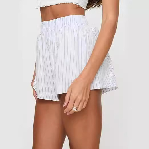 Loungewear & Pjs | Striped Boxer Shorts  –  Womens Clothing Loungewear & Pjs