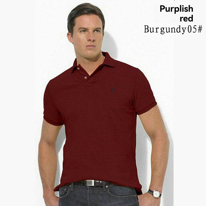 Polos | Legend Jersey Polo Shirt  –  Mens Clothing Faded Red