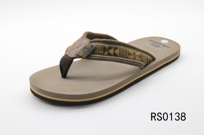 Sandals & Flip Flops | Leather Flip-Flop  –  Mens Mens Brown