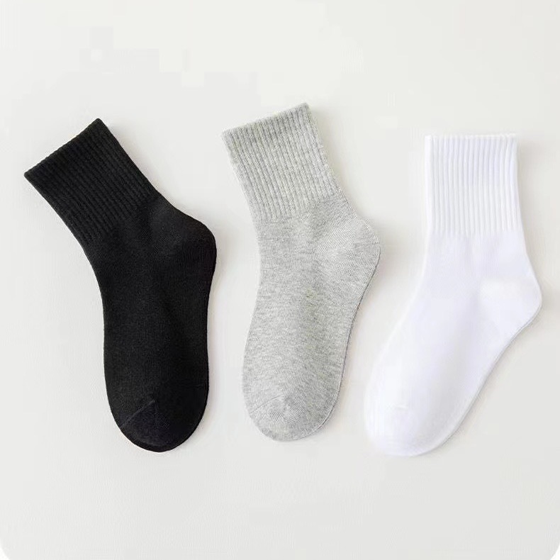 Socks | Boyfriend Socks 3-Pack  –  Womens Accessories Gray Heather