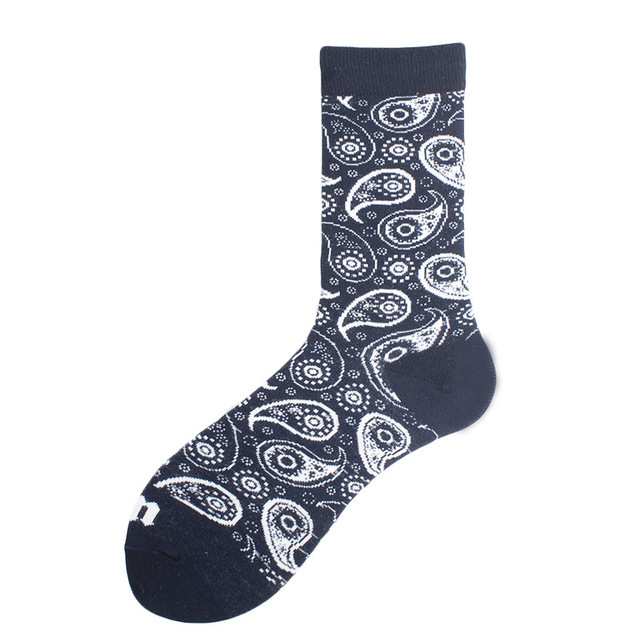 Socks | Paisley Crew Socks  –  Mens Accessories Mens