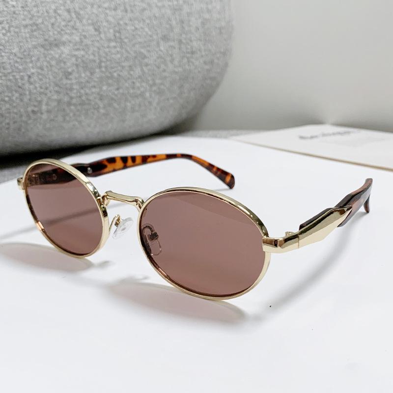 Sunglasses | Gold Round Sunglasses  –  Mens Accessories Gold