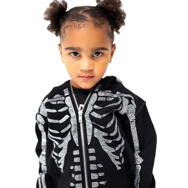 Sweaters & Cardigans | Skeleton Cardigan  –  Womens Clothing Bold Black