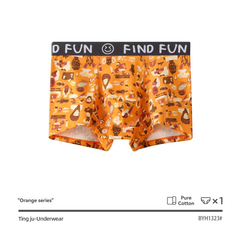 Underwear | Printed 3" Classic Trunk Underwear  –  Mens Clothing Mens